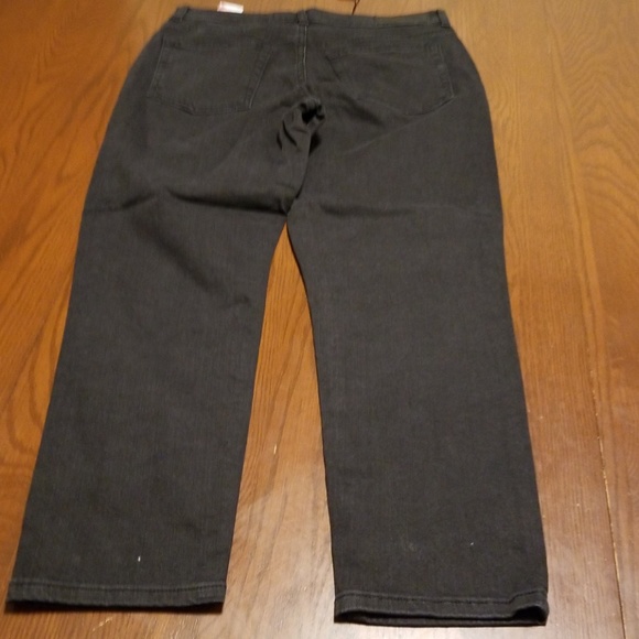 Vero Moda black crop high rise m128:8:919 - Picture 6 of 8